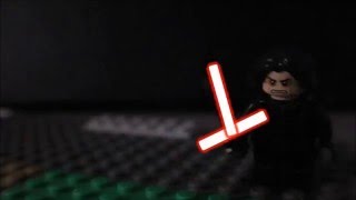 Lego Star Wars Kylo Ren vs Finn and Rey [upl. by Aitel]