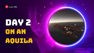 Surviving in a Constellation Aquila  Day 2  Merlin goes pew pew  Star Citizen [upl. by Seymour864]