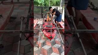 Dual propeller amp shaft for kayak pedal drive  12Build DIY CATAMARAN for boatlife 🛶⛵️ [upl. by Butch]