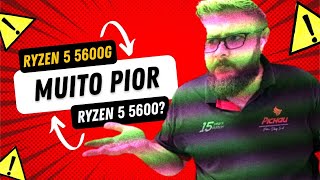 Não Tenha Medo de Usar o Ryzen 5 5600G com Placa de Vídeo [upl. by Nirak316]