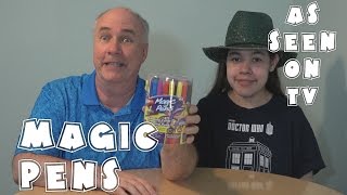 Magic Pens Review As Seen On TV [upl. by Esilehc]