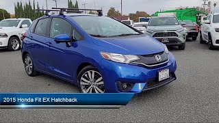 2015 Honda Fit EX Hatchback San Jose Santa Clara Sunnyvale Campbell Palo Alto [upl. by Gorden595]