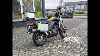 QJ MOTORSVT 650X nowy model Adventure [upl. by Cavill]