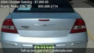 2004 Chrysler Sebring Limited Platinum Coupe  for sale in W [upl. by Skardol889]