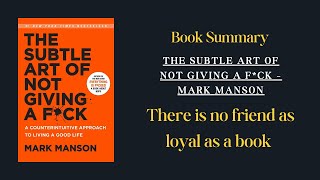 Embrace Realism with The Subtle Art of Not Giving a Fck by Mark Manson  Audio Book Summary [upl. by Buchalter]