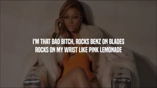 Trina  Right Thurr Remix Verse  Lyrics [upl. by Jacobsen665]