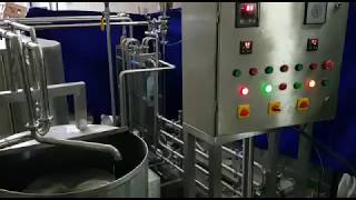 300 lph  fully auto  milk pasteurizer with electrical heating system [upl. by Gwenore]