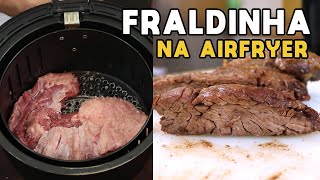 Como Fazer Fraldinha na Airfryer  Tv Churrasco [upl. by Nagar]