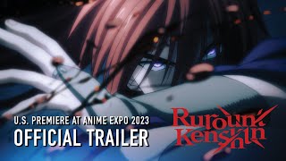 Rurouni Kenshin  US PREMIERE AT ANIME EXPO 2023 [upl. by Bary]