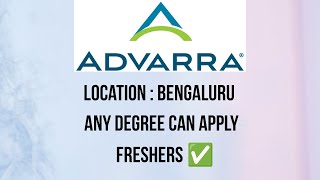 Advarra at Bengaluru Hiring Freshers  Bsc Msc Lifescience jobs career  Pharma jobs  Bangalore job [upl. by Lubbock]