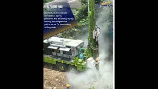 Experience the PRL PDTHR 300 water well drilling rig in action automobile watersource [upl. by Annhoj443]