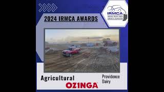 Congratulations to the 2024 IRMCA Agricultural Project Award Winner Ozinga [upl. by Deana]