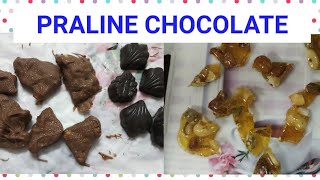 Praline Chocolate Recipe  Chikki Chocolate Recipe  SMB Recipes recipeshare [upl. by Hays]