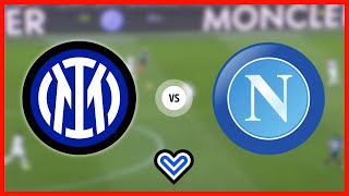 🔴 INTER NAPOLI in Diretta Live reaction Serie A NO Streaming [upl. by Ydnik431]