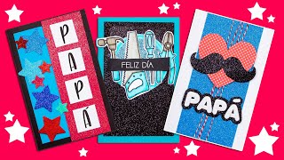 DIY Las TARJETAS mas LINDAS para PAPÁ  ESPECIAL DÍA DEL PADRE [upl. by Dana988]