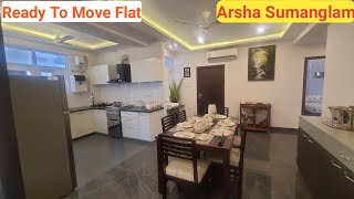 Ready to move 3 Bhk Flat Arsha Sumanglam Vrindavan Yojna Lucknow Call 6386128289 [upl. by Godliman863]