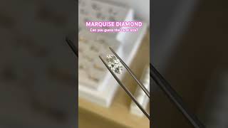 Can you guess the carat size of this stunning marquise diamond Drop your guess in the comments [upl. by Martinez]