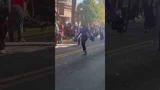 “Celebration” Dover High School Marching Band l DSU Homecoming Parade [upl. by Searle897]