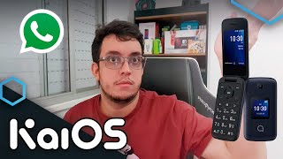 Um celular barato com WhatsApp Conheça o KaiOS [upl. by Ludovico]