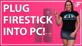 CAN YOU PLUG YOUR FIRESTICK INTO YOUR PC OR LAPTOP [upl. by Kwok467]