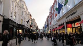 WALKING THROUGH GRAFTON ST DUBLIN  IRELAND [upl. by Lleval]