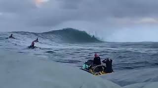 Jaws Surfing XL Swell Footage From The Channel Black Friday Swell [upl. by Llenahs479]