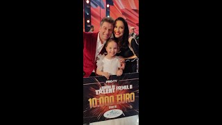 Martina Meola 9 Year  Românii au talent 2022 FINALA [upl. by Nalhsa181]