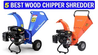 New Best Wood Chipper Shredder Mulcher  Top 5 Best Wood Chipper Shredder 2025 [upl. by Anowahs544]