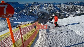 Skiing Austria  Waidring  No7 Red Run [upl. by Argent]