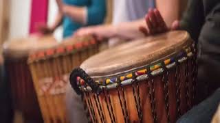 1 Hour Djembe drumming backing track [upl. by Nathaniel]