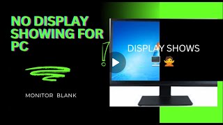 No Signal No Problem Reviving Your PC Display  Why Problam CPU Check Tutorial Video [upl. by Atihcnoc]