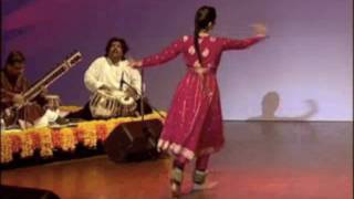 Kathak Solo by Seema Mehta  disciple of Pt Chitresh Das  NCPA Mumbai January 2009 [upl. by Lesh]