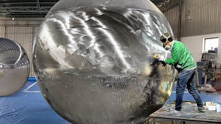 Amazing Technique They Found to Build Perfect Steel Spheres [upl. by Reema]