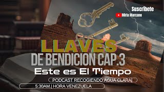 Llaves de Bendición cap38 de noviembrePodcast Recogiendo agua claraMirla Marcano [upl. by Nnaer]