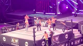 HOUSE ALWAYS WINS Orange Cassidy Vs Jack Evans Dance Off Then Rap Battle Vs Max Caster 4921 [upl. by Vaas]