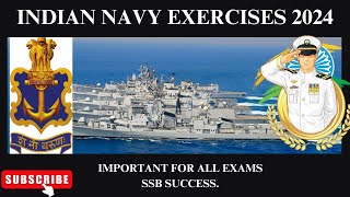 INDIAN NAVY EXERCISES 2024 IMP FOR ALL GOVT EXAMSSSB amp AFSBSSB SUCCESS [upl. by Williams]