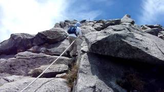 Reaching the summit of Lows Peak Mount Kinabalu Sabah Borneo  06May2009 [upl. by Noelc133]