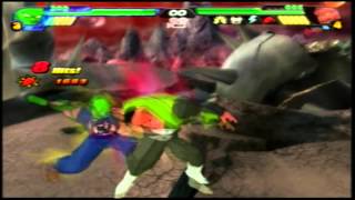 DBZ Budokai Tenkaichi 3 Demon King Piccolo vs Red Portara Demon King Dabura [upl. by Jilleen]