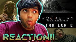 Rocketry  Tamil Trailer  2  REACTION  R Madhavan Simran Bagga [upl. by Popele]