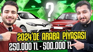 2024 ARABA PİYASASI NE OLACAK  500000 TL ALINABİLECEK ARABALAR [upl. by Eittik]