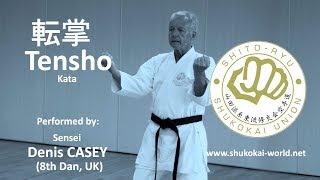 Tensho kata 転掌  Shitoryu Shukokai Karate Do Union [upl. by Thurmann]