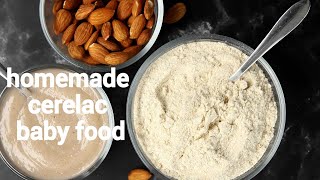 Homemade Cereal Recipe for 6 months Babies Baby food for weight gain amp Brain Development [upl. by Acinorev]