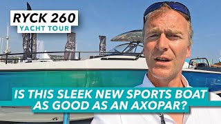 Is this sleek new sportsboat as good as an Axopar Ryck 280 yacht tour  Motor Boat amp Yachting [upl. by Atirehgram]