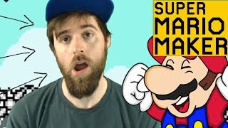 YouTube Chose This Thumbnail SUPER MARIO MAKER BECAUSE THE LEVEL GAVE ME THIS FACE [upl. by Yvehc]