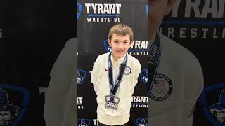 Cameron Smith  Outstanding Wrestler for Mat Warriors 2024 McDonogh Duals [upl. by Williamson]