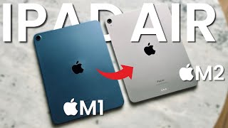 M2 iPad Air vs M1 iPad Air Review  Which should you buy in 2024 [upl. by Fachini]