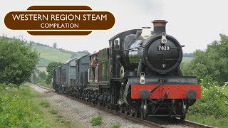 GWR Steam Locomotives  Western Region Compilation 20172022 [upl. by Elicec]