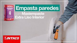 Empasta paredes con Maxiempaste Extra Liso Interior [upl. by Weisler692]