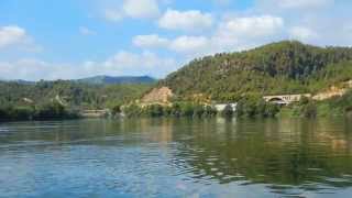 The Ebro Ebre River Flix to the Mediterranean Sea by kayak [upl. by Bella]