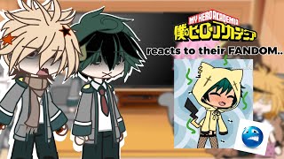 MHA reacts to their fandomfanbase  gacha club [upl. by Sandra319]